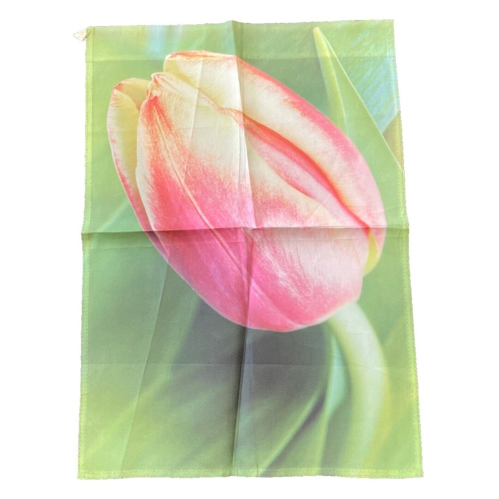 Beautiful Tulip New Creative Co Flag 12.75" X‎ 18"
